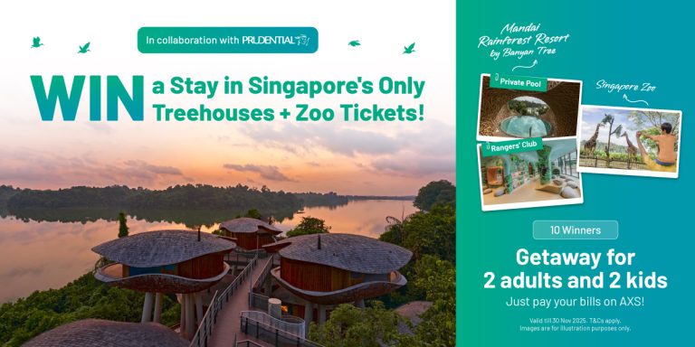 axs prudential collab and win mandai treehouse and zoo tickets
